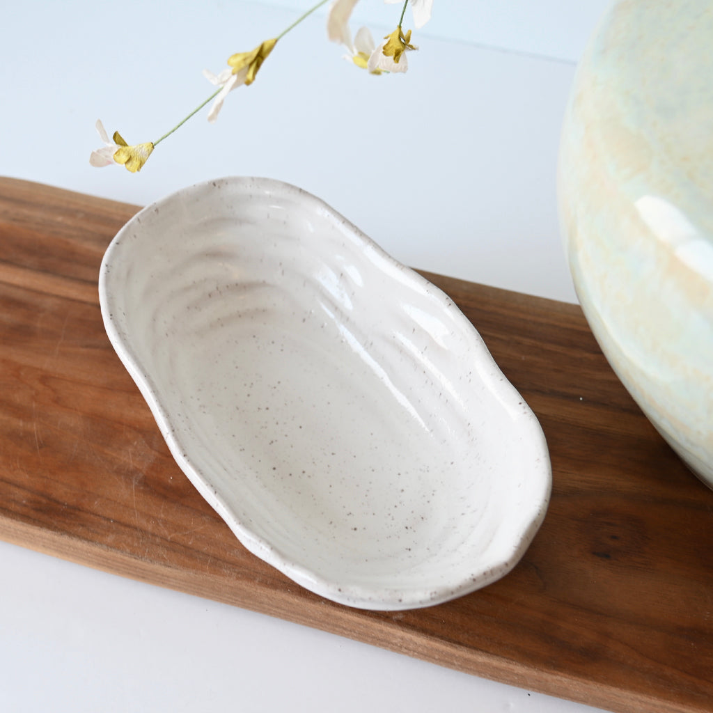 Southern Side Dish Eyelet White - TheMississippiGiftCompany.com