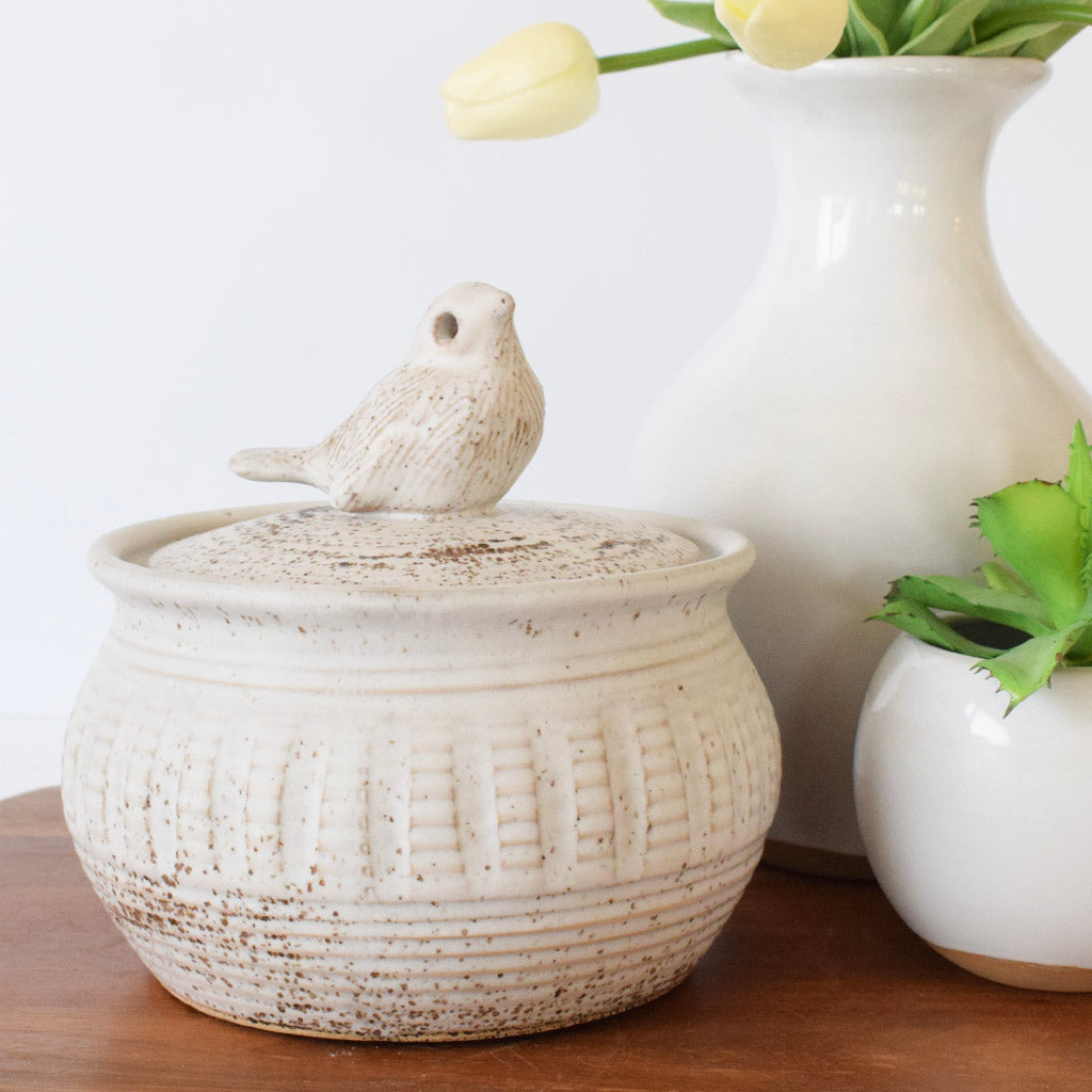 Casserole Dish with Lid White - TheMississippiGiftCompany.com