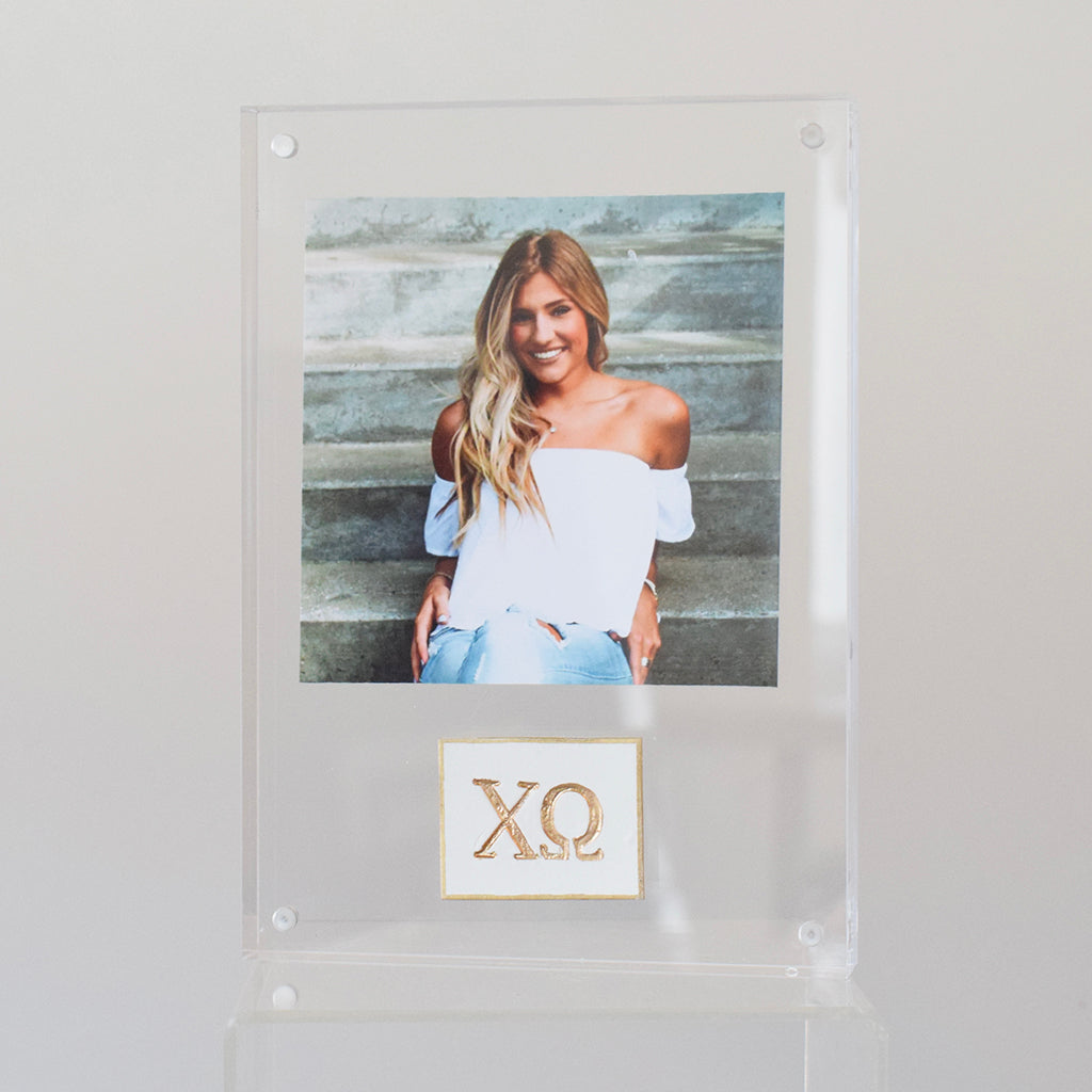 Acrylic Frame - Sorority - TheMississippiGiftCompany.com