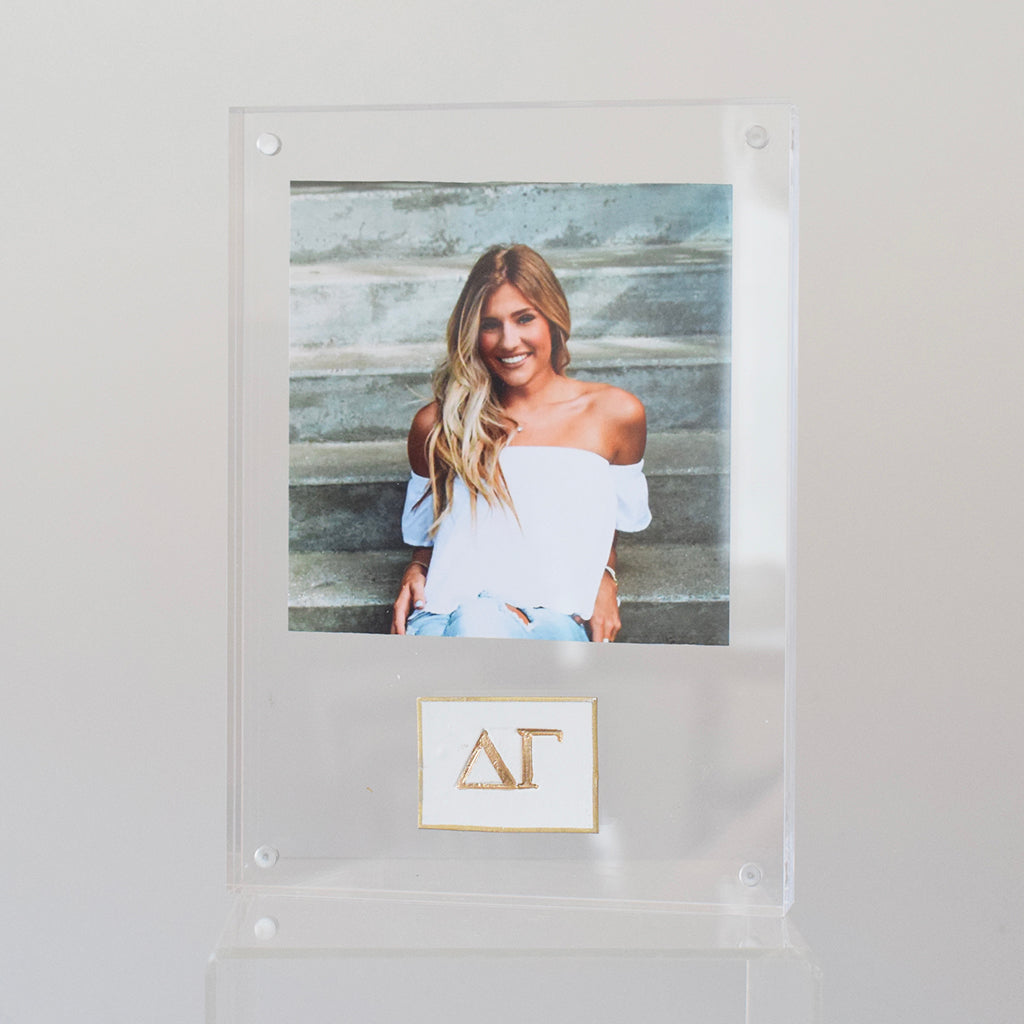 Acrylic Frame - Sorority - TheMississippiGiftCompany.com