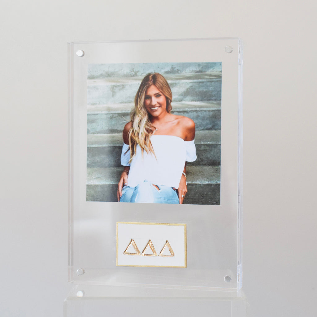 Acrylic Frame - Sorority - TheMississippiGiftCompany.com