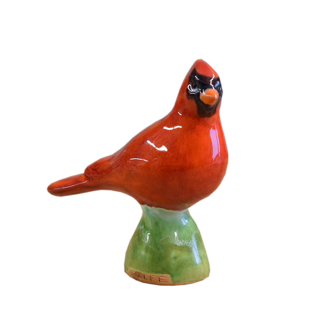 Wolfe Small Cardinal - 50 - TheMississippiGiftCompany.com