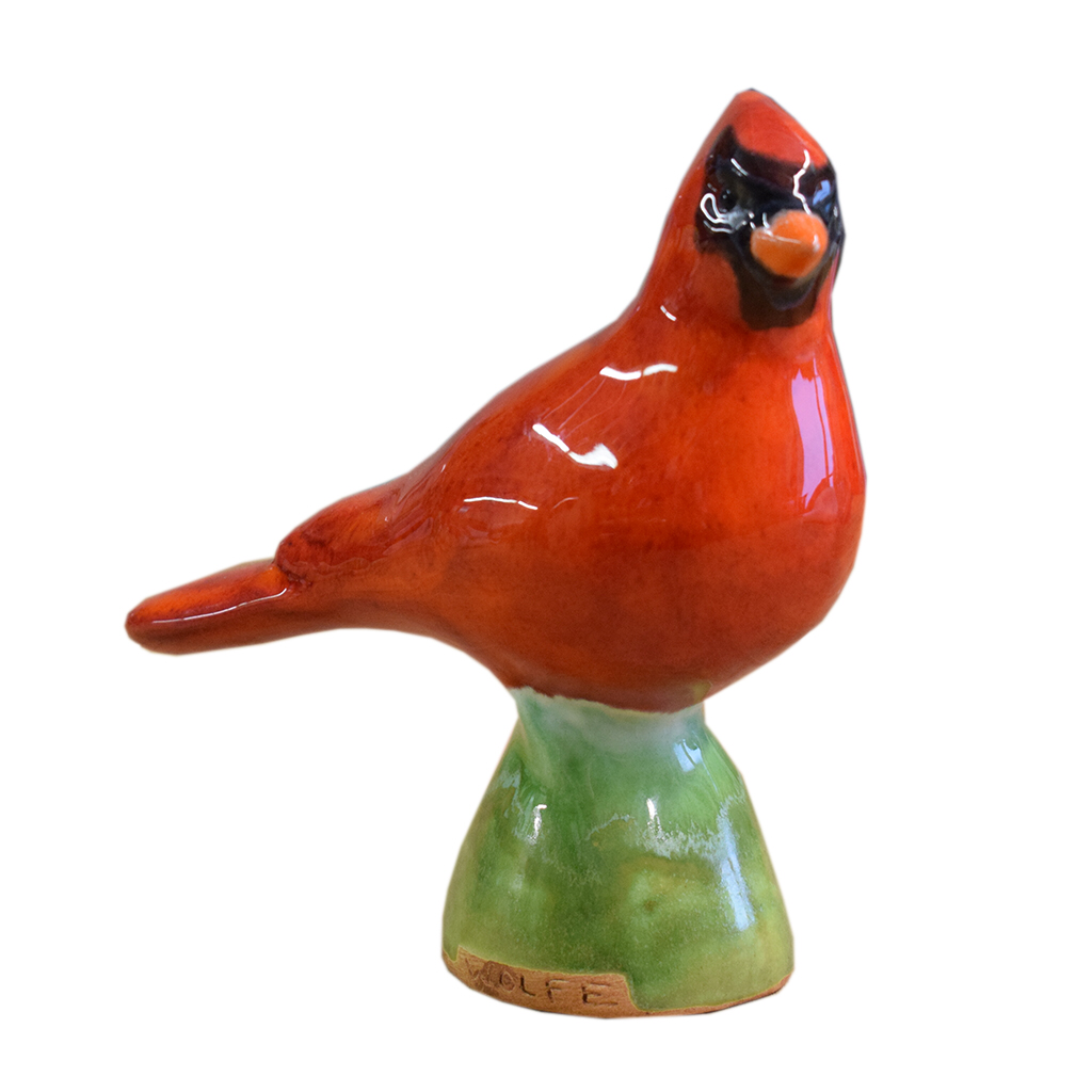 Wolfe Large Cardinal - 72 - TheMississippiGiftCompany.com