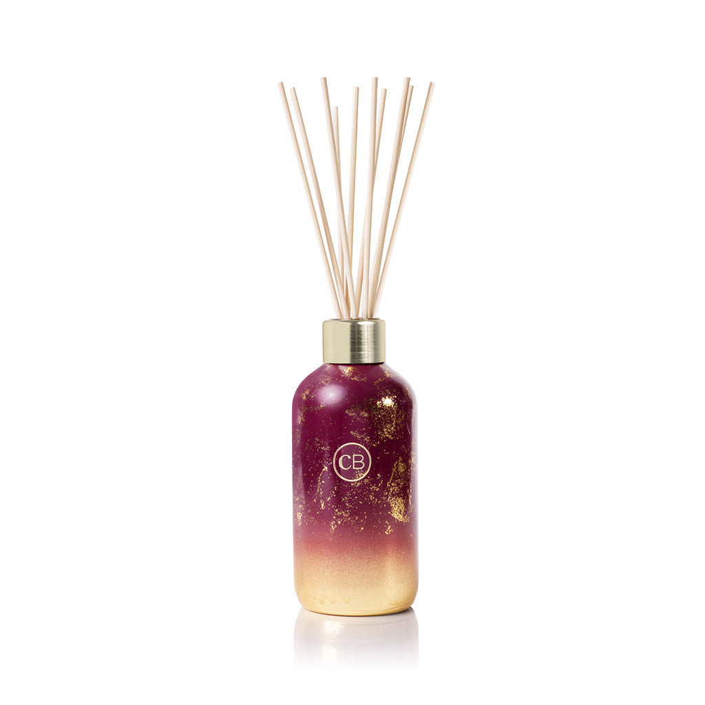 Tinsel and Spice Glimmer Reed Diffuser - TheMississippiGiftCompany.com