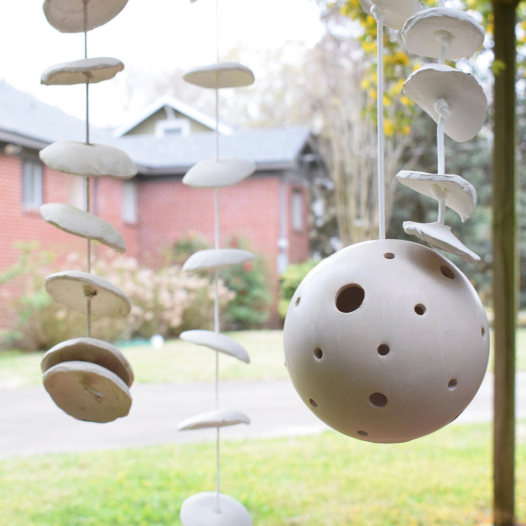 Poor House Small Globe Double Wind Chimes