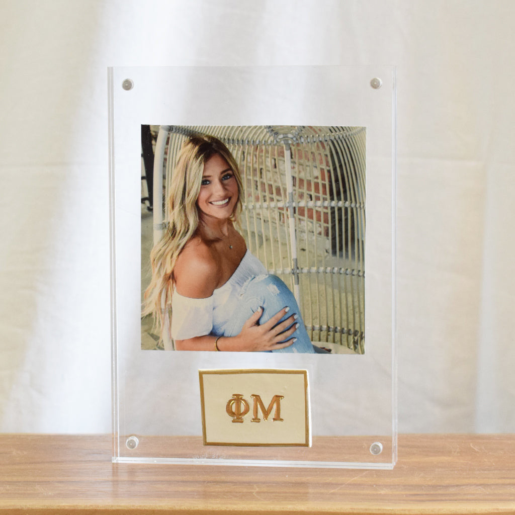 Acrylic Frame - Sorority - TheMississippiGiftCompany.com